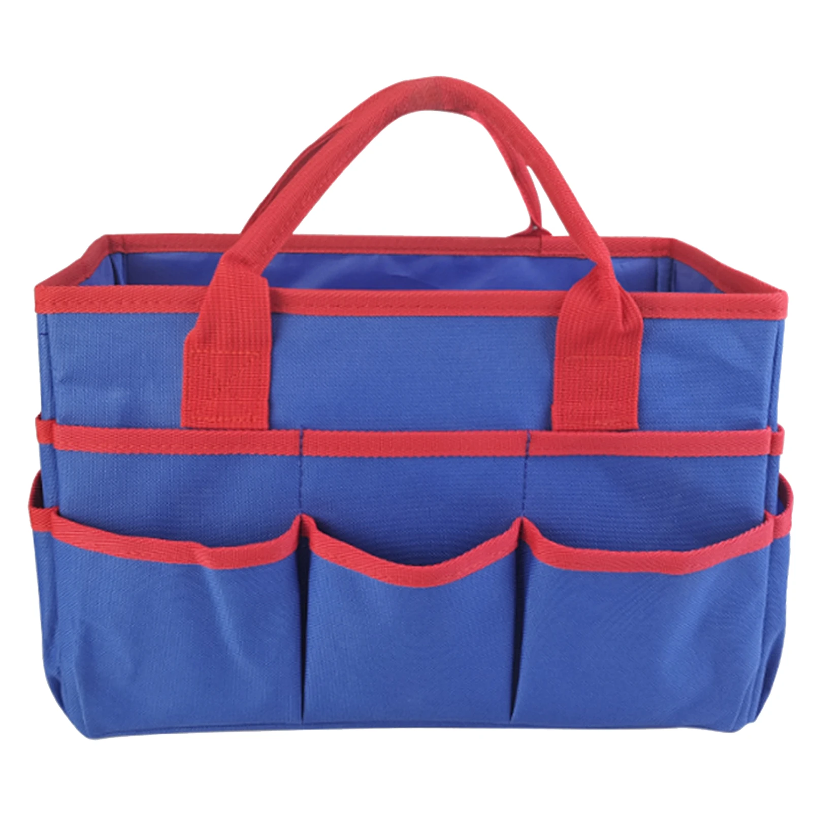 

Organizer Caddy Tote Bag Sewing Multipurpose Waterproof Blue Red Teachers Cleaning Supplies With Handle Tool Craft Art Pets