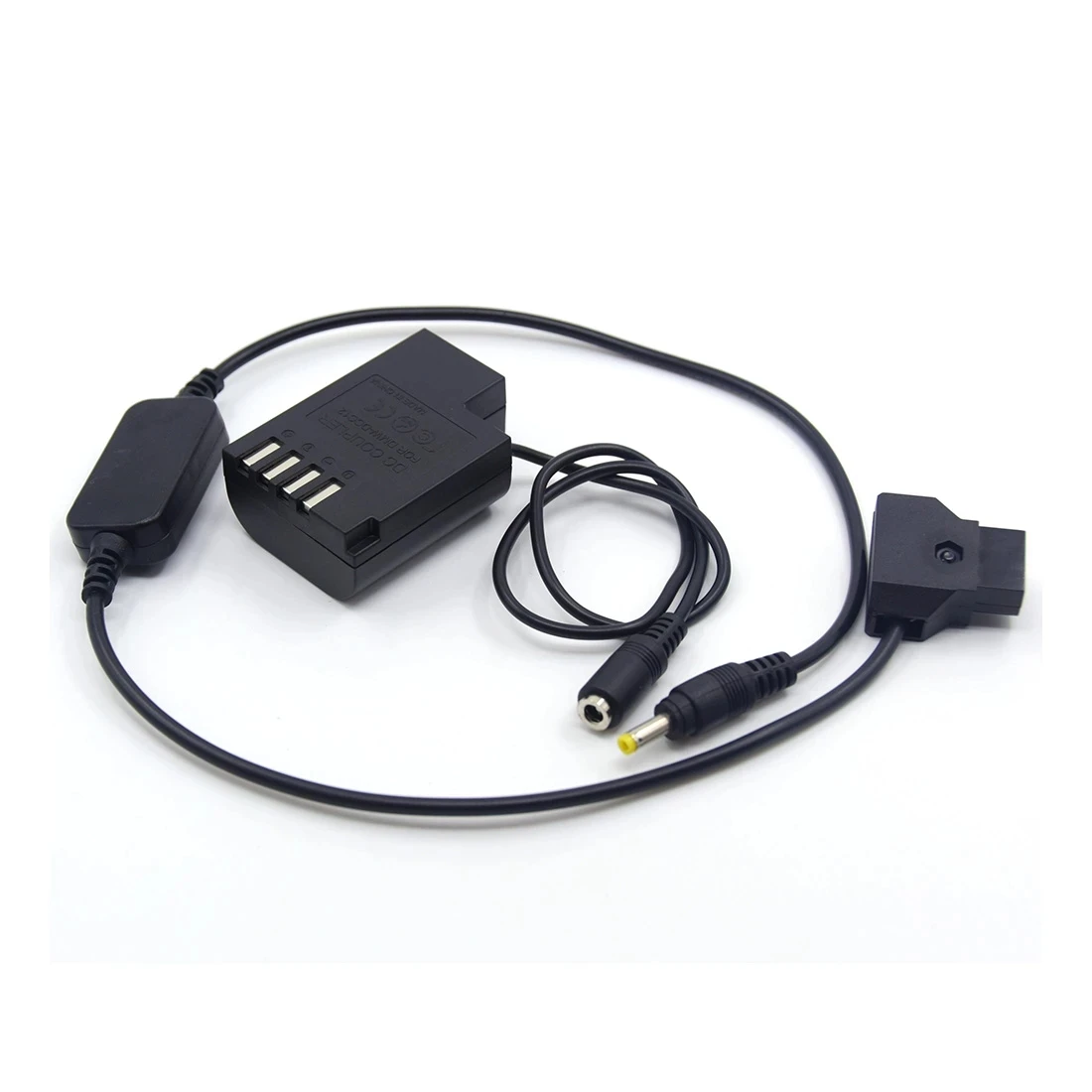 Декодированная поддельная батарея DMW-BLF19E + понижающий кабель питания D-TAP для Panasonic