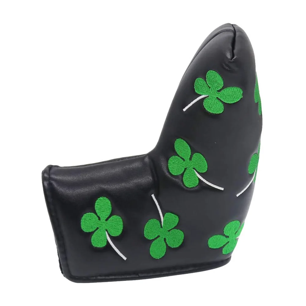 

L-Shaped Golf Club Head Protection Cover Waterproof PU Golf Mallet Protector