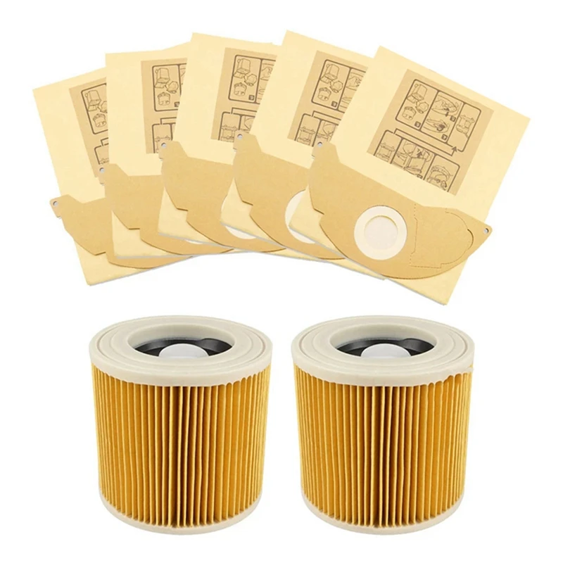 

Hepa Filters + Dust Bags For WD2250 A2004 A2054 MV2 WD2 Vacuum Cleaner Bags Replacement Spare Parts Accessories Kits