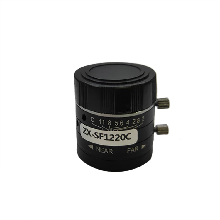 

High Quality 12mm 1/1.8" 5MP Distortion Less Than 0.3% Camera Fixed Focal Length Lens