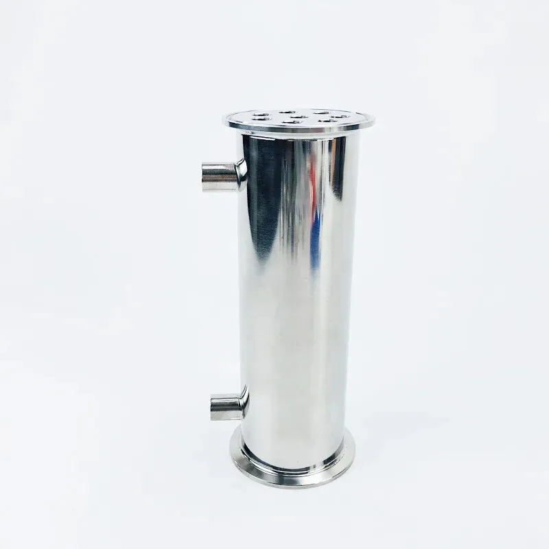 2 5 дюйма (63 мм) OD77.5 санитарный дефлегматор/конденсатор дистилляции 1/4 FNPT 8 труб