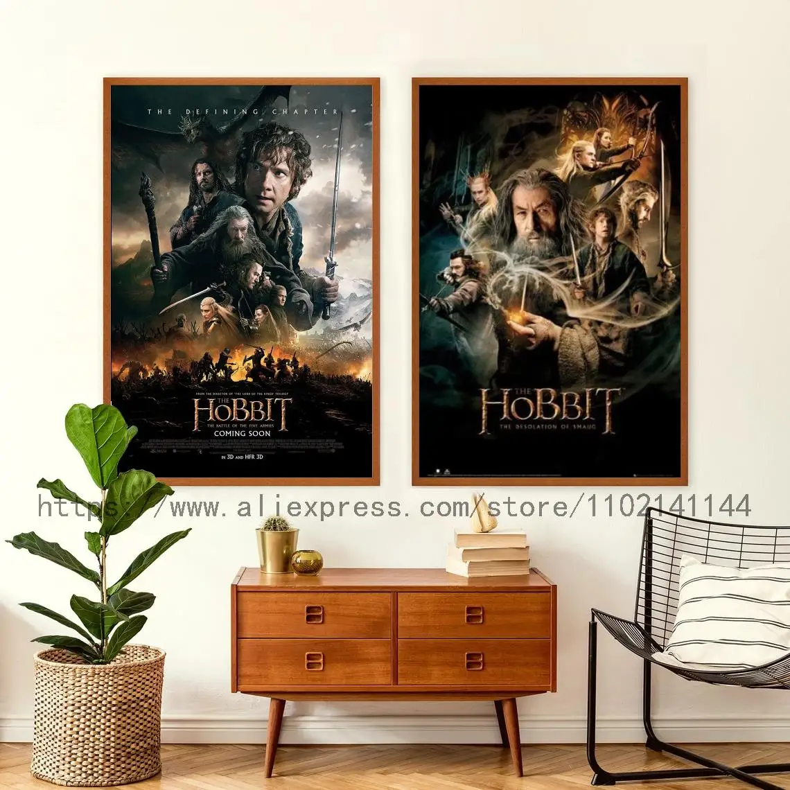 

The Hobbit An Unexpected Journey Decoration Art Poster Wall Art Personalized Gift Modern Family bedroom Decor Canvas Posters