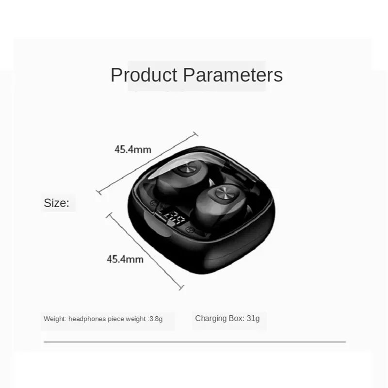 

Wireless Earphones Headphones Earbuds TWS Sport Headset Noise Cancel Earphone Hifi Sports Waterproof Earbuds Bluetooth 5.0