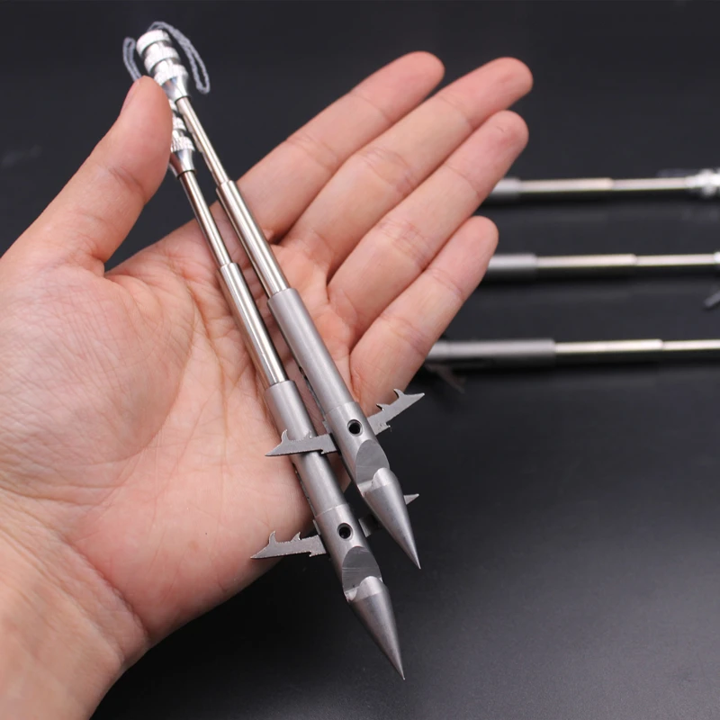 1pcs Outdoor Hunting Competitive Fish Dart Bullet Dart Supplies Slingshot Fishing Reel Accessories Removable Steel Bow And Arrow