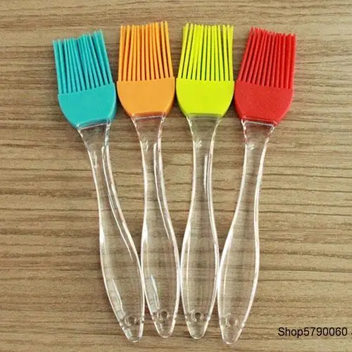 

Silicone Baking Pastry Oil Cream BBQ Utensil Safety Basting Brush Pastry Tool