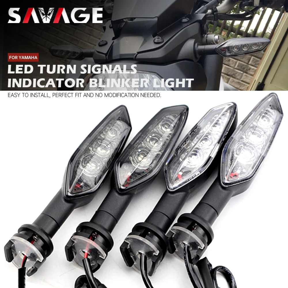Светодиодный указатель поворота для YAMAHA FZ8 FZ6 N S FZ1 Fazer XJ6 отклонение XJ6N TDM 900 YZF R125 R3 R6 аксессуары для мотоциклов