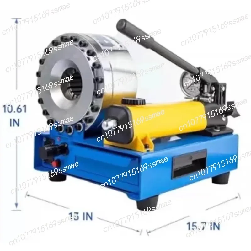 Draagbare Handmatige Vloeibare Compressie Pijp Pers Kleine Huishoudelijke Hogedruk Oliepijp Explosieveilige