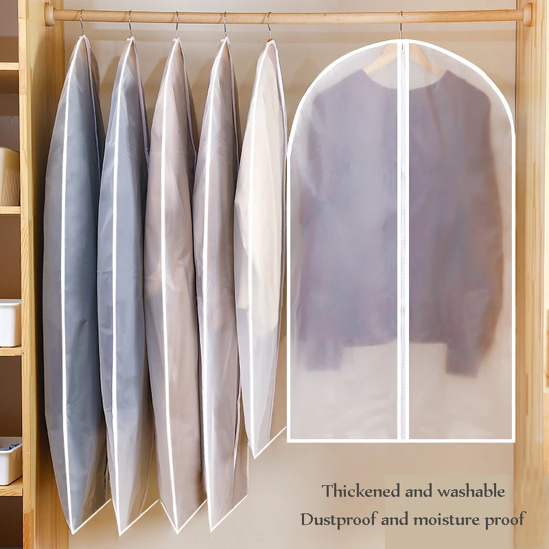 

Домашняя одежда пылезащитный чехол для гардероба, чехол для хранения одежды, подвесной Защитный Водонепроницаемый чехол-Органайзер