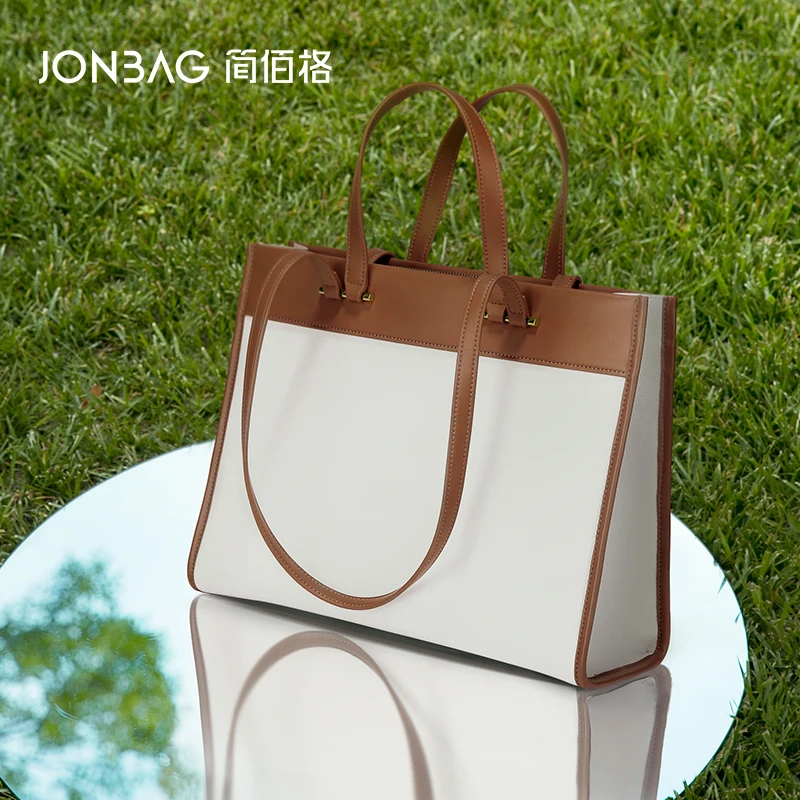 

JONBAG простая атмосферсветильник роскошная сумка контрастных цветов
