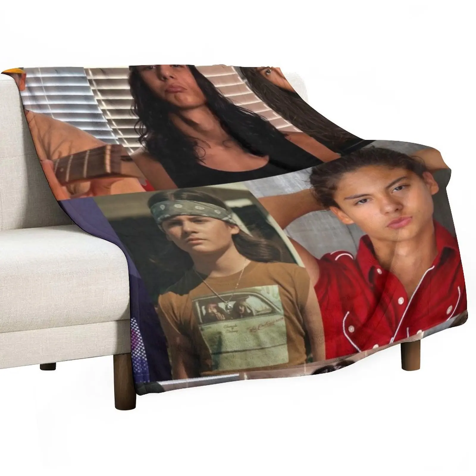 Декоративное покрывало для дивана с коллажем Мигеля казареза Мора одеяло