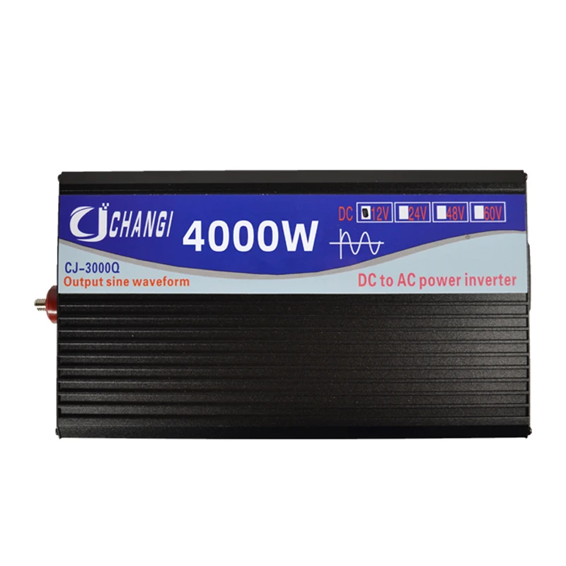 

Pure Sine Wave Inverter DC 12V 24V 48V 60V to AC 110V 220V 50HZ 60HZ 2000W 3000W 4000W Home Car Power Converter Solar Energy