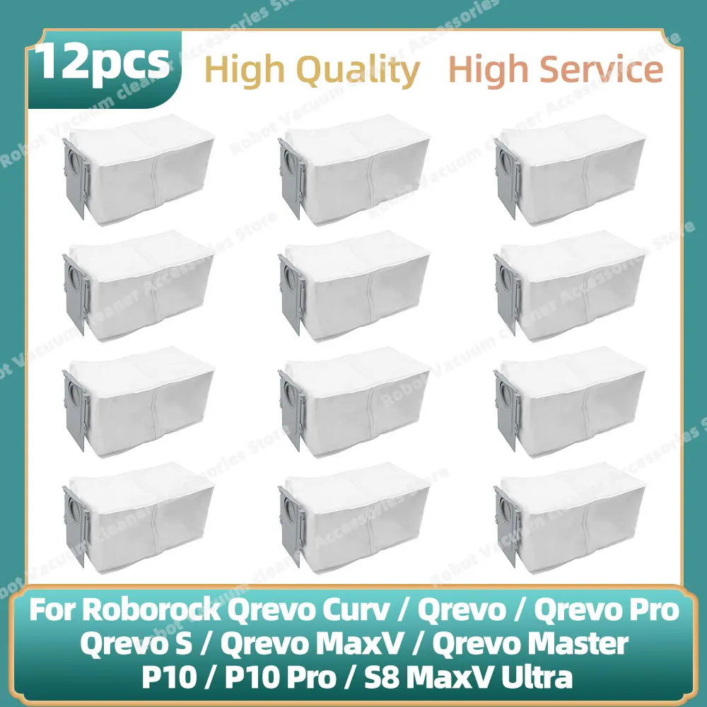 

Мешок для пыли OSSIEAO для Roborock Qrevo Curv / Qrevo / Qrevo Pro / Qrevo S / Qrevo MaxV / Qrevo Master / P10 / P10 Pro /S8 MaxV Ultra