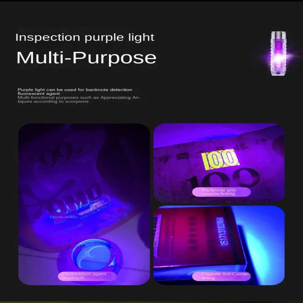 

Light Warning Light Camping Light USB Light Lighting Lamp Mini Flashlight LED Flashlight Keychain Flashlight USB Lamp