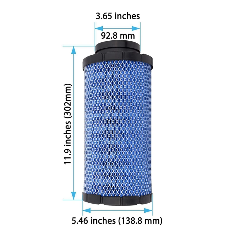 2шт. 1240957 Очиститель воздушного фильтра двигателя для Polaris RZR XP 1000 4 Turbo 2014-2022 гг. 1241084