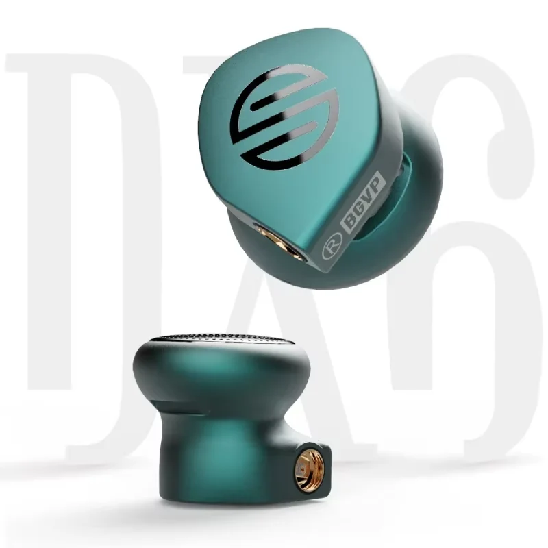 Фото BGVP DX6 Проводные Hi-Fi басовые металлические беруши с плоской головкой 14,2 мм LCP жидкокристаллическая диафрагма 2,5/3,5/4,4 мм Сменный штекер с MMCX №2