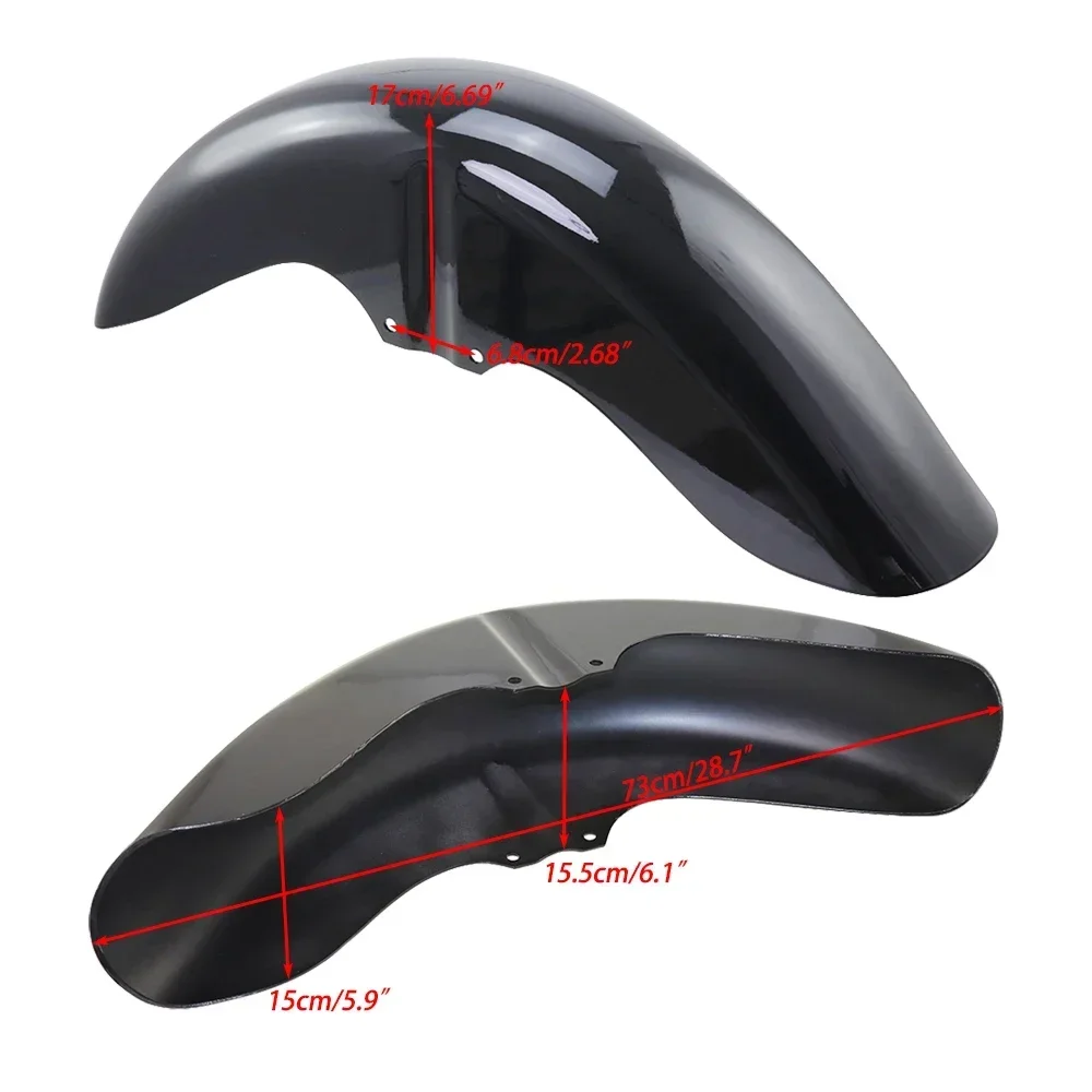 Переднее крыло мотоцикла брызговик грязезащитная Крышка для Honda Shadow ACE VT400 VT750