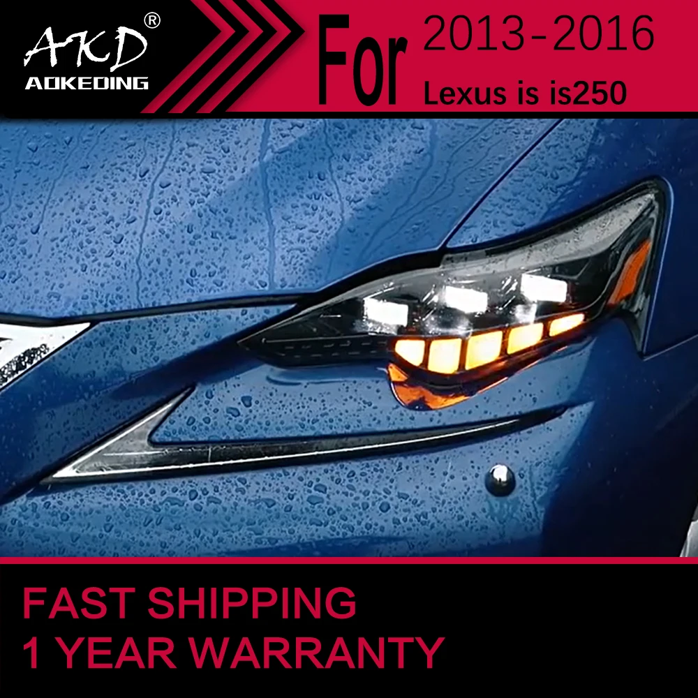 Автомобильные фары для Lexus is IS250 модель IS300 головного света 2012-2016 головная лампа