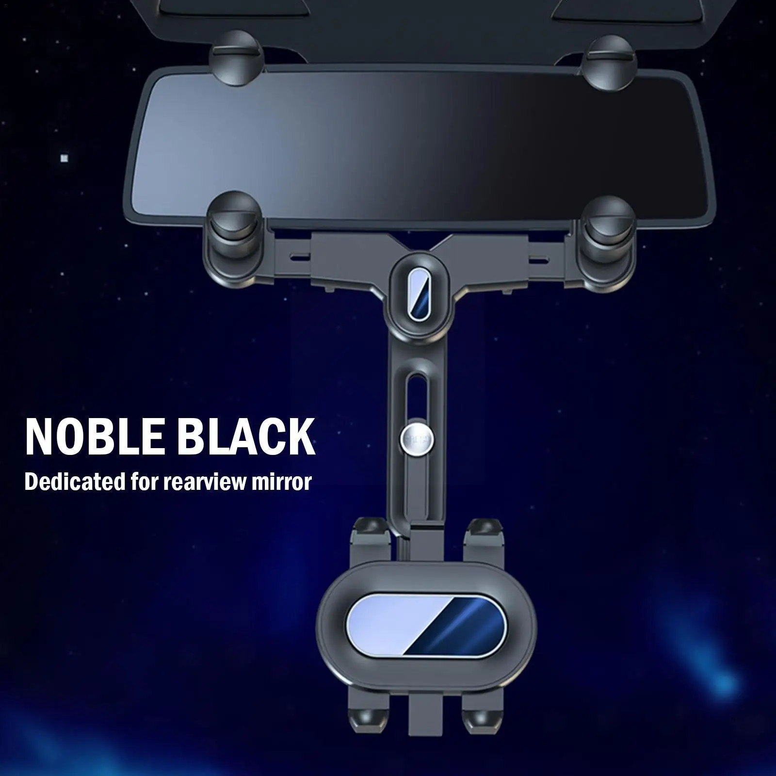 

Universal 360° Rotatable Retractable Car Phone Holder Driving Mobile Recorder Support Mirror Phone Rearview DVR/GPS Bracket Z9F1