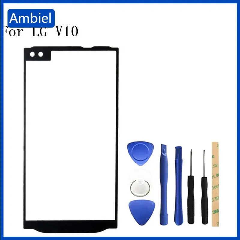 Передняя внешняя стеклянная панель объектива для LG V10 H960A H900 H901 VS990