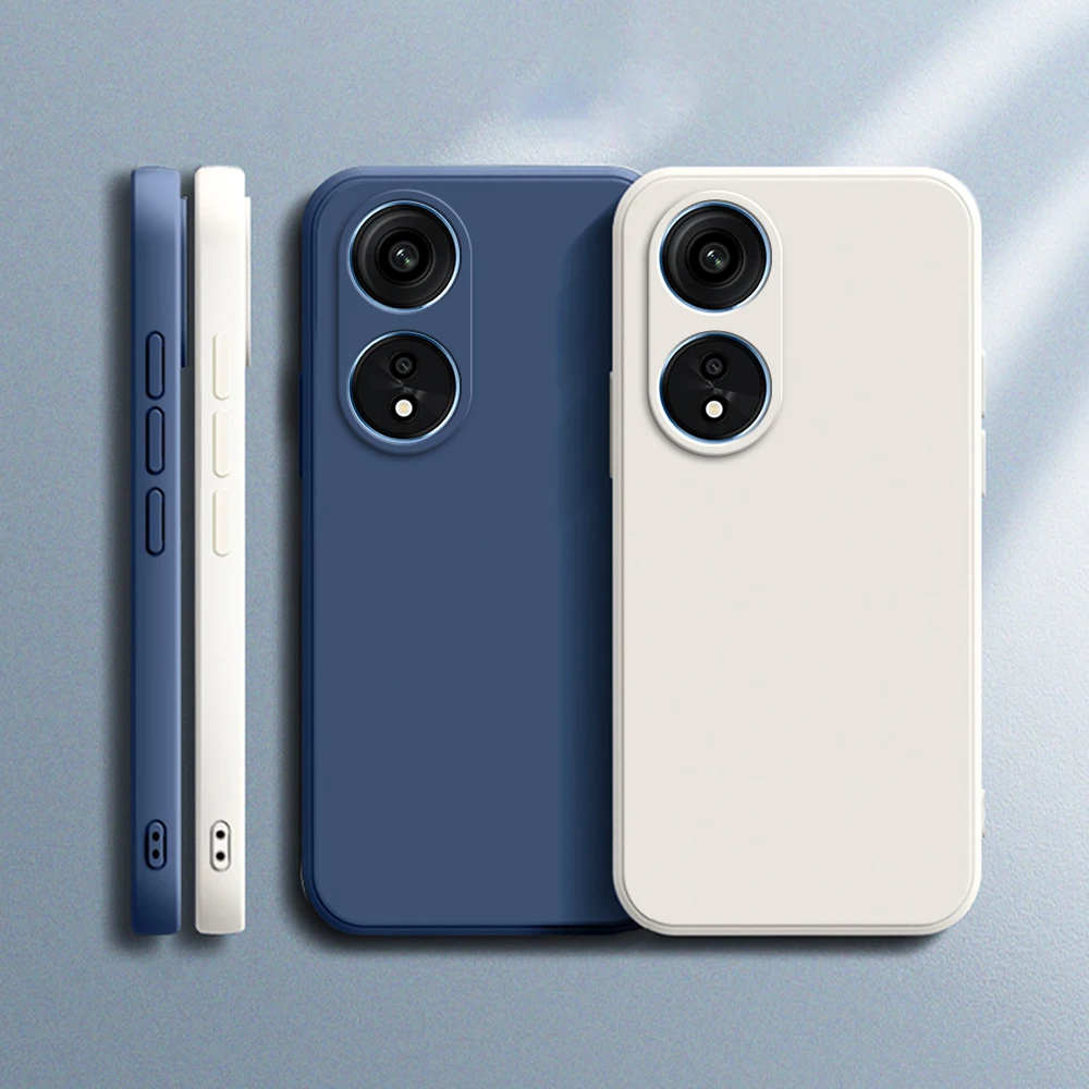

Original Soft Case for OPPO A1 Pro Camera Protection Square Liquid Silicone Gel A1Pro 5G Luxury High Qualtiy Classic Cover Funda