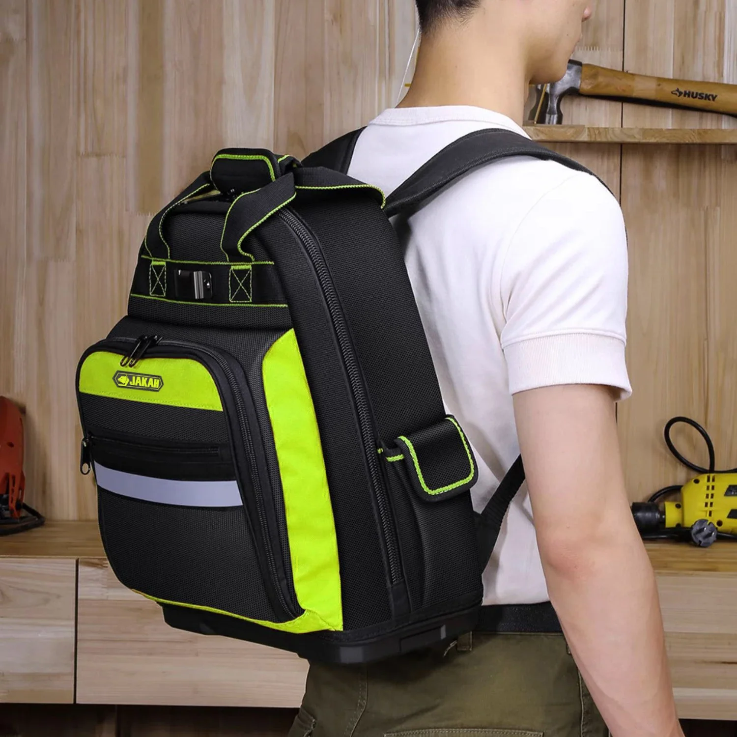 HILIXUN водонепроницаемый рюкзак для инструментов наборы резиновая основа