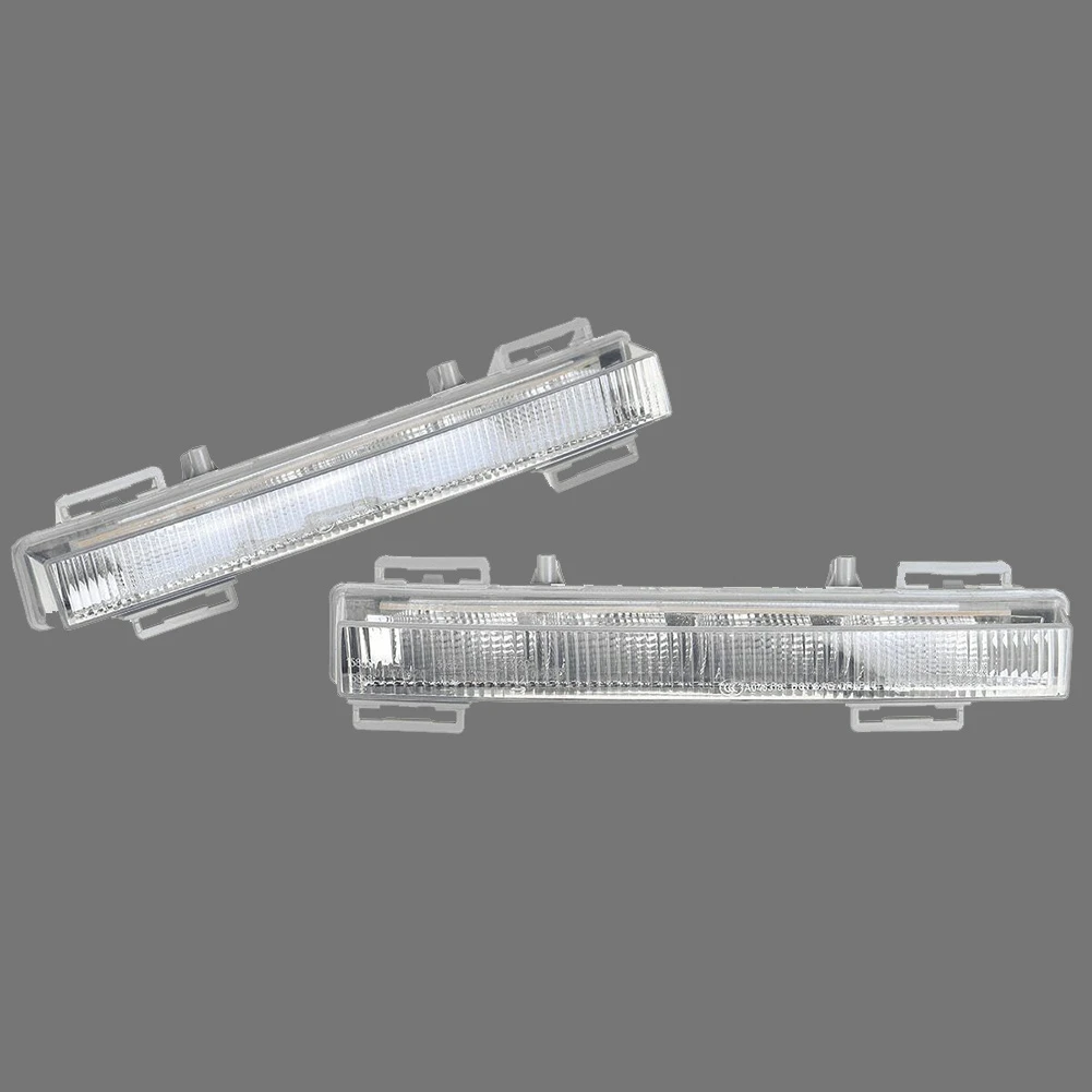 Для Mercedes Benz W166 ML350 ML400 X204 GLK350 2012-2015 автомобильные передние фонари для дневных