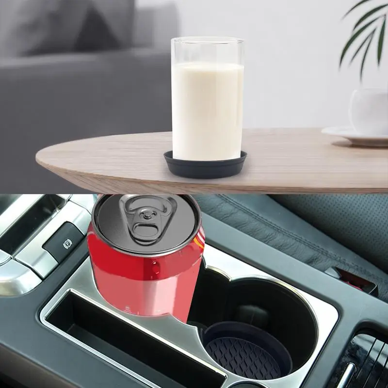 Силиконовый держатель для чашки вставка автомобильного нескользящего держателя