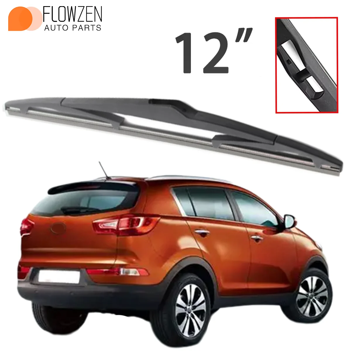 

1 шт. 12 "для KIA Sportage SL 2010-2015 омыватель заднего лобового стекла, щетка стеклоочистителя, автомобильные аксессуары