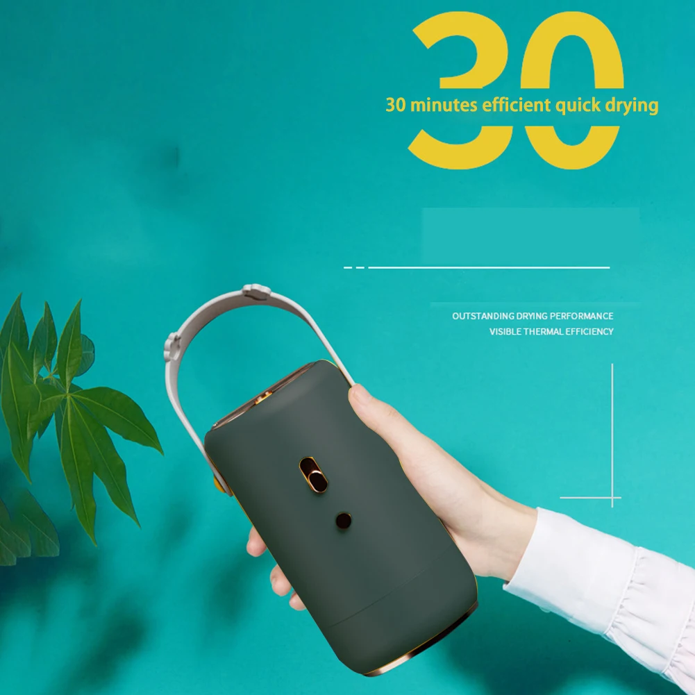 Электрическая сушилка для одежды дорожный портативный аппарат сушки белья и