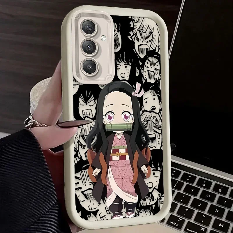 Силиконовый чехол для телефона Samsung Galaxy A55 A35 A25 A15 A05 A05S 5G A24 A13 A23 A12 A22 A32 A52 A52S A71 A72 A51 4G