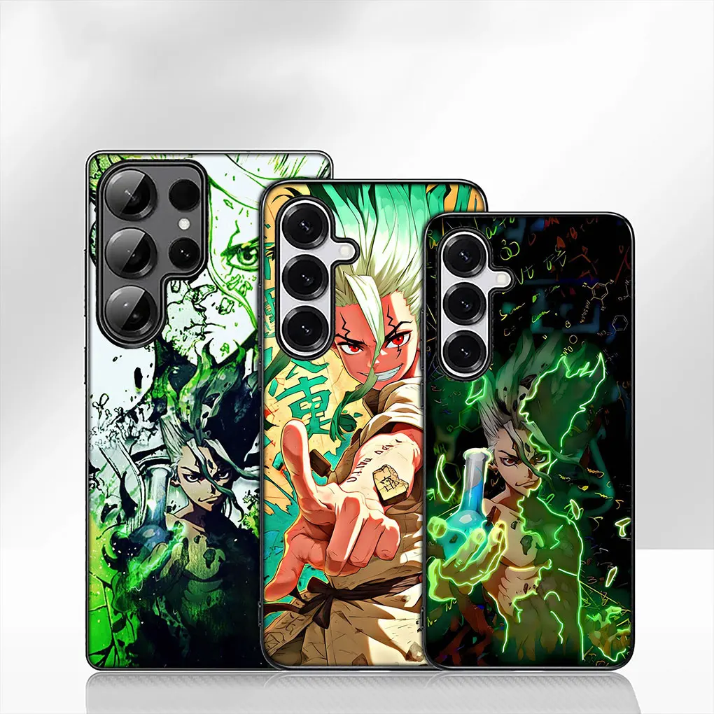 Чехол Ishigami Senkuu Dr Stone для OPPO A80 A40 A60 A38 A79 A16 A17 A58 A78 A94 A95 A57 A15 A96 A74 A53