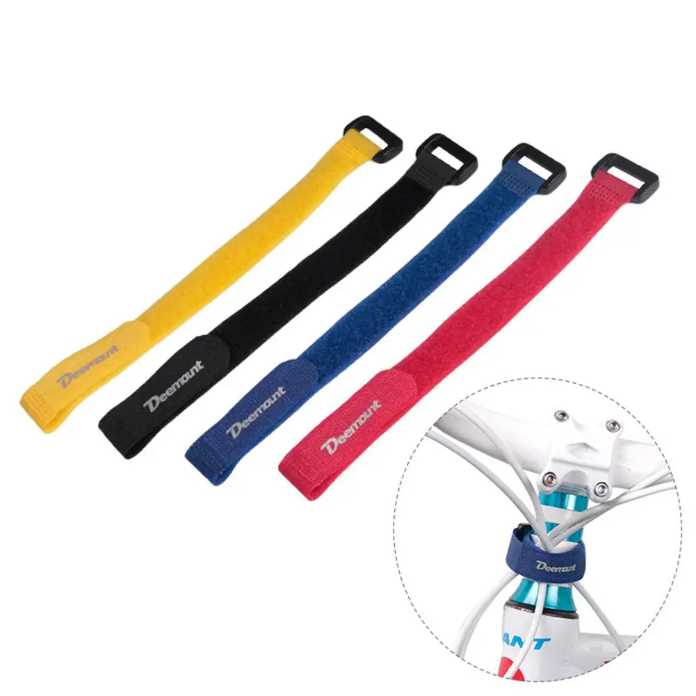 

High Quality Nylon Bike Tying Strapping Belt Bicycle Multifunctional Magic Sticker Cycling Bicycle Accessories