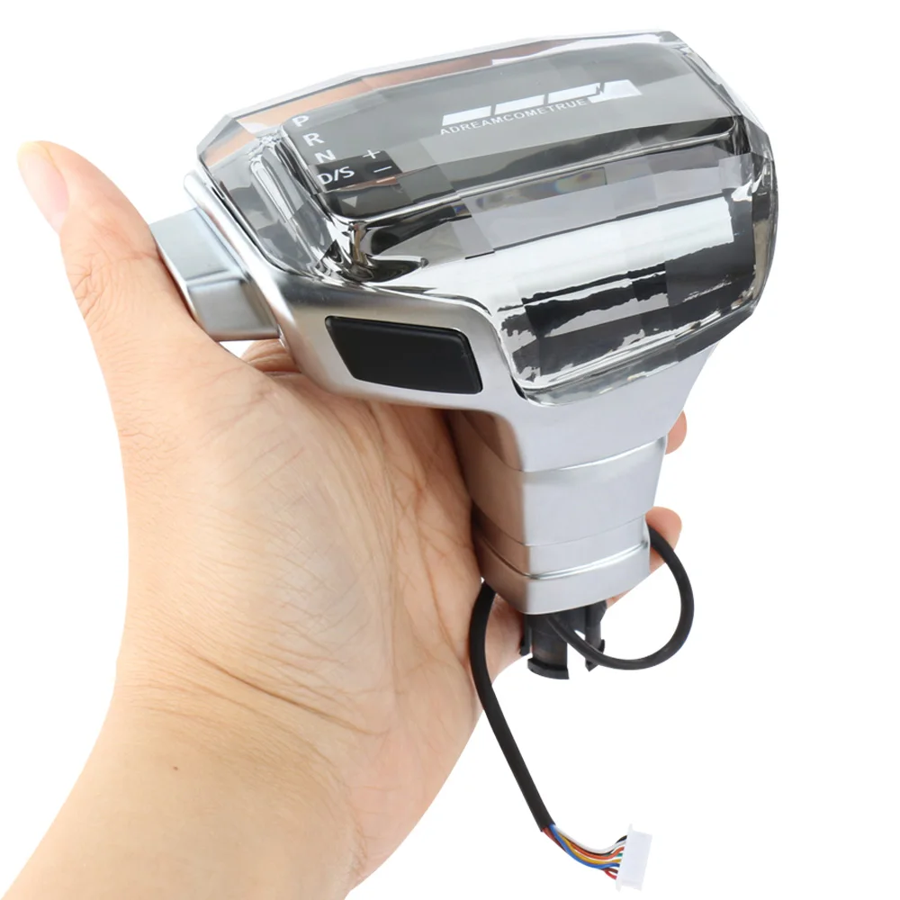 Для audi a3 8V RS q3 A6 C6 A7 volkswagen passat b6 b7 tiguan golf gti 6 Skoda Octavia Super Crystal LED Ручка переключения