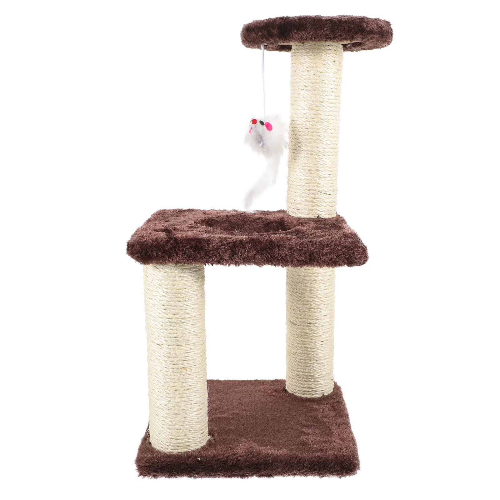 

Cat Climbing Frame Scratcher Toys Reusable Integrated Kitten Large Tree Scratches