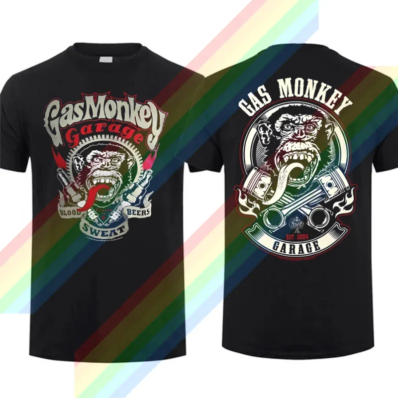 2024 мужские футболки двусторонняя повседневная футболка большого размера с