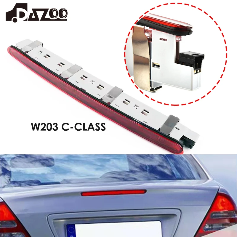 

Car Rear Bumper LED Additional Brake Light Taillight For Mercedes Benz W203 C-Class C180 C200 C240 C280 C300 2000-2007