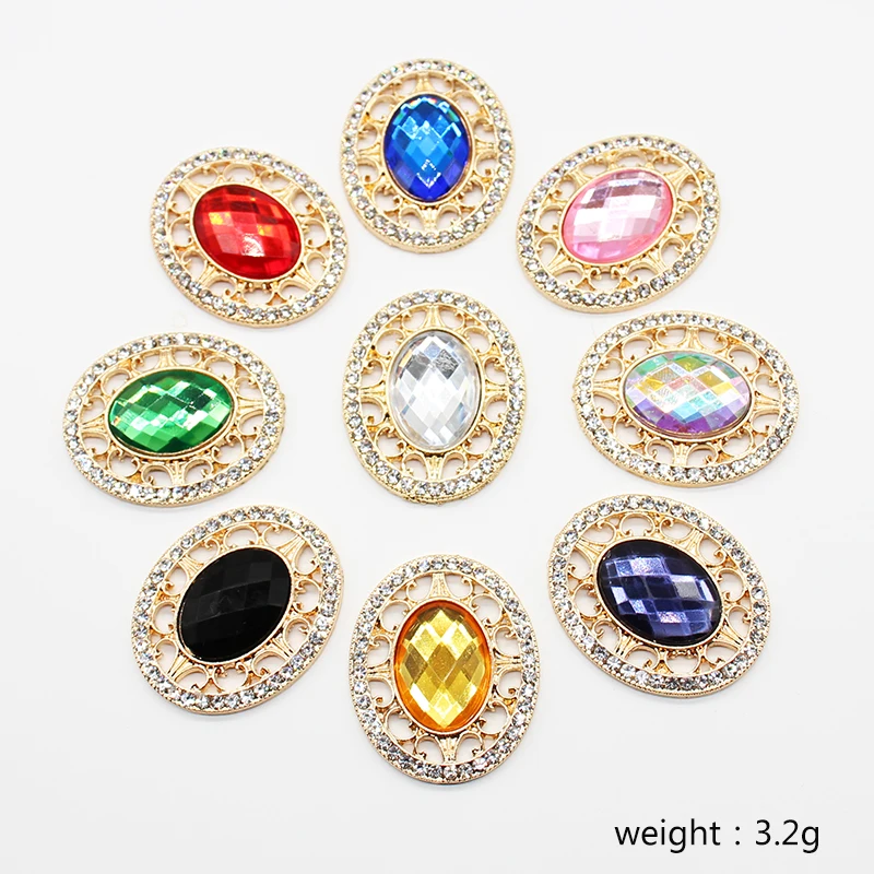 

Модные металлические украшения для одежды, 5 штук