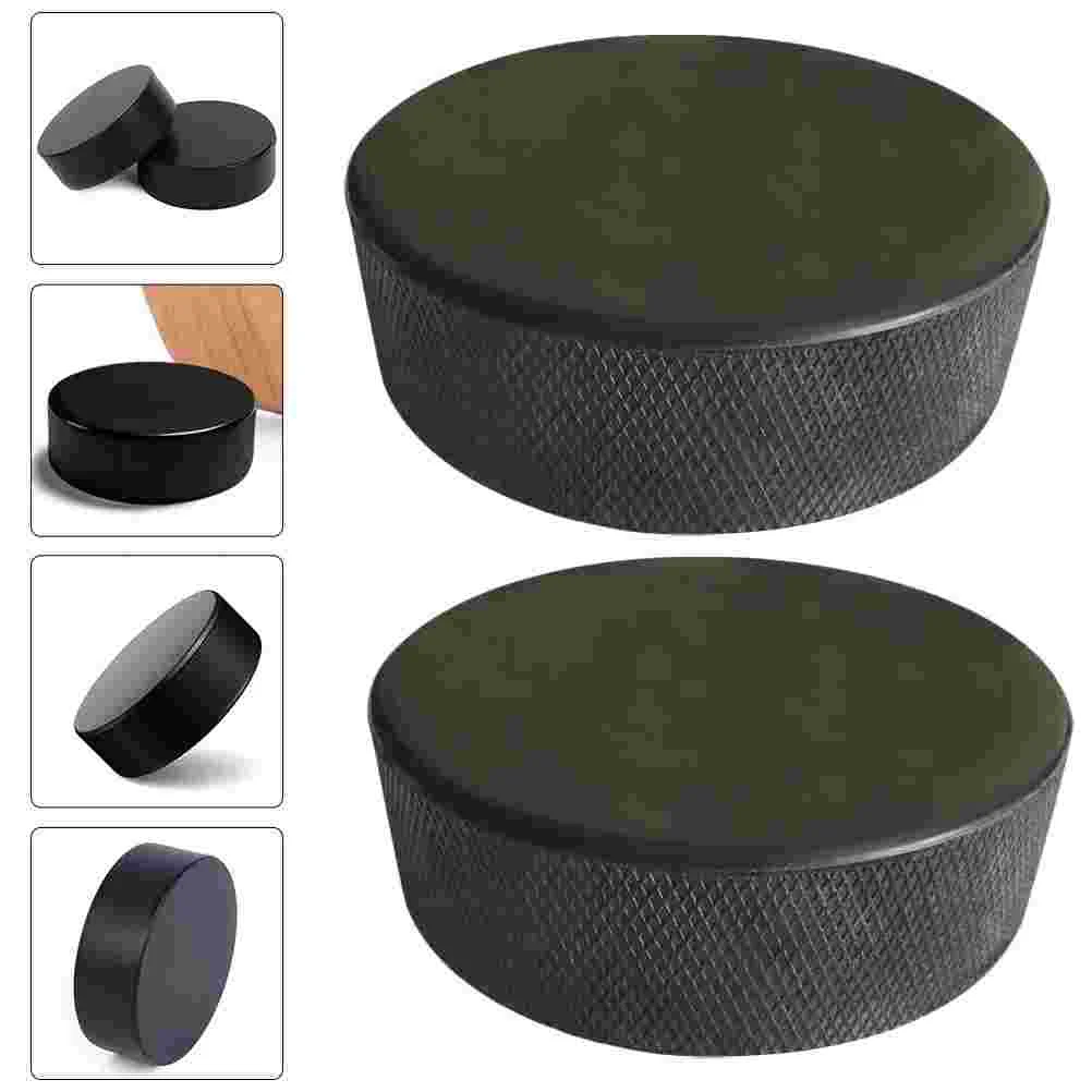 

12pcs Sports Sporting Equipment Air Hockey Accessories Air Hockey Black Pucks