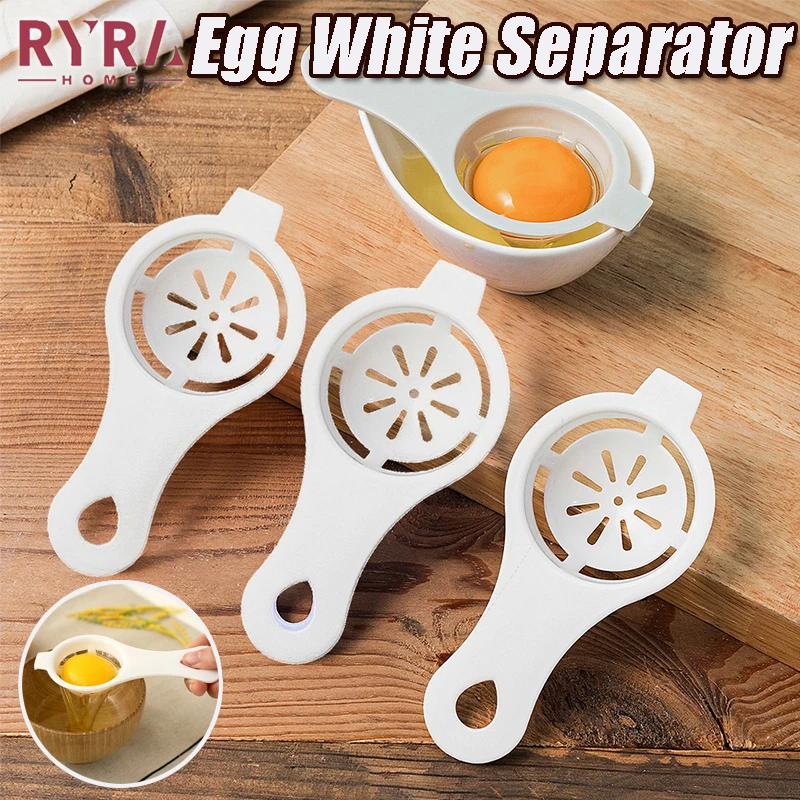 

Многофункциональный разделитель яичной жидкости, бытовой кухонный разделитель яичного белка и желтка с силиконовым держателем, инструмент для выпечки
