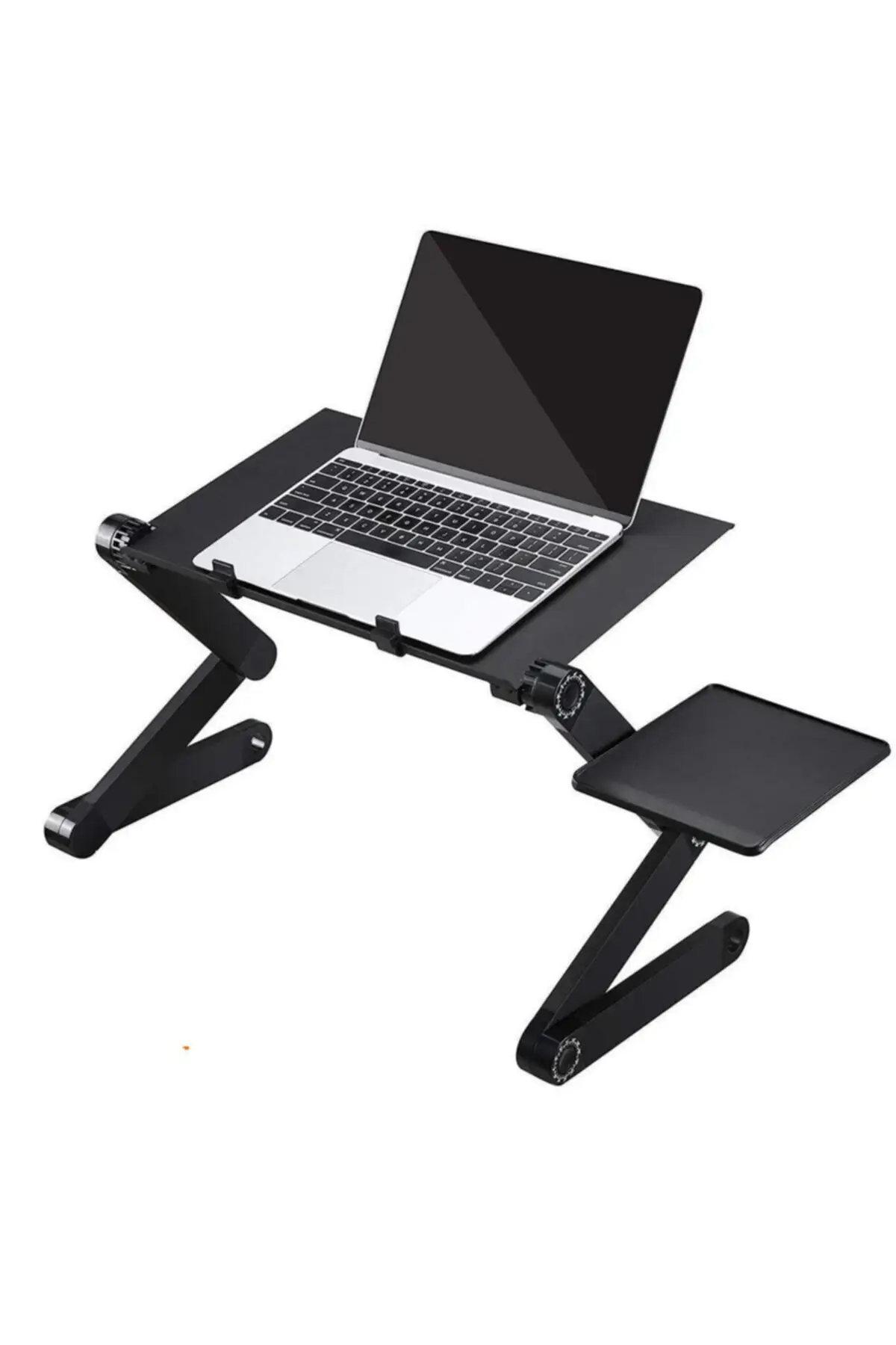 Adjustable Laptop Desk Stand Portable Aluminum Ergonomic Lapdesk For TV Bed Sofa PC Notebook Table Desk Stand With Mouse Pad