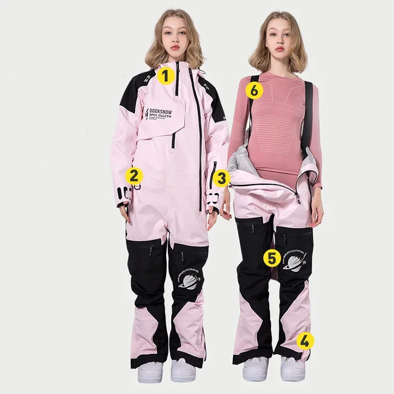 Женский комбинезон для сноуборда