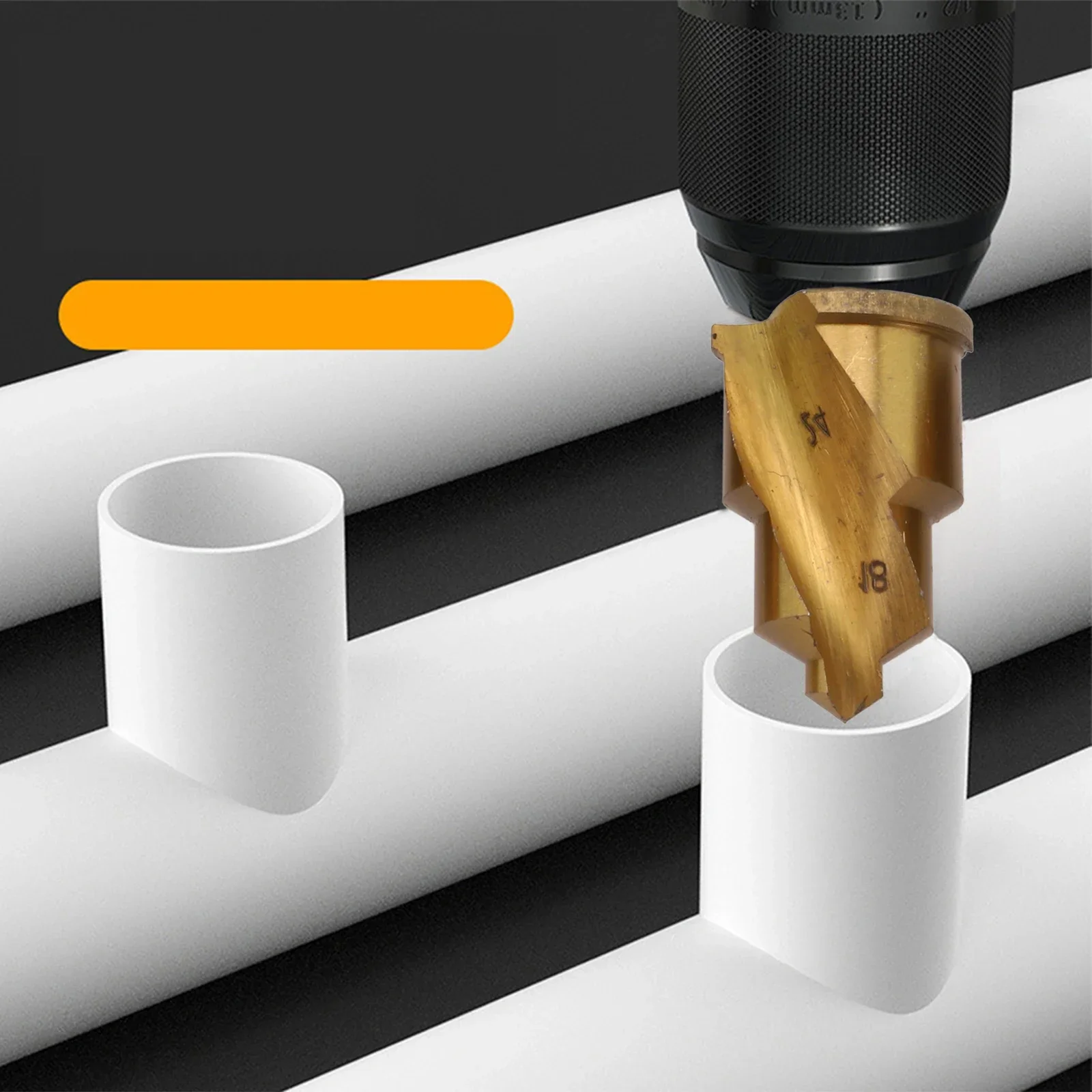 3 шт. Сантехнический инструмент шестигранная спиральная Зенковка сверло простой