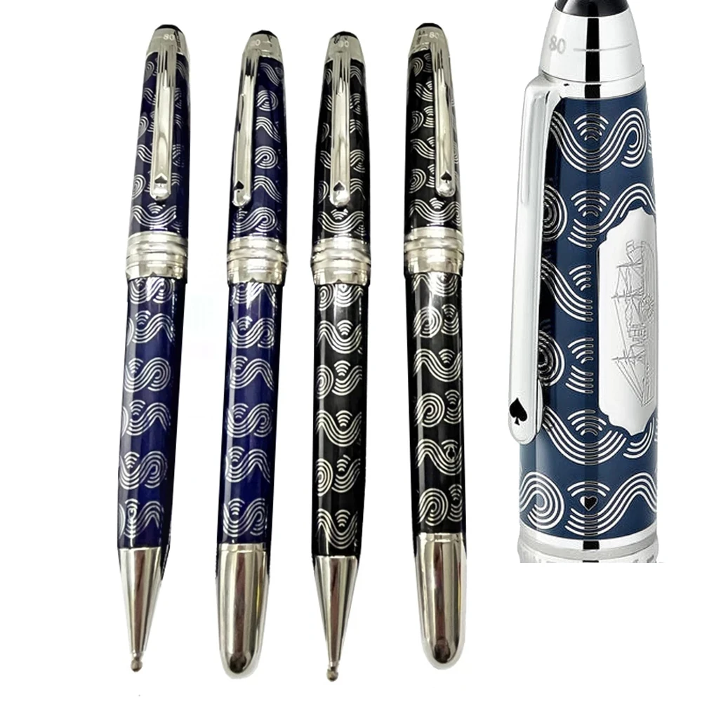 

Gift MB MSK163 Roller Ball Ballpoint Pen Luxury Fox and Prince 80 Travel Day Stationery OFFIC SUPPLI Smooth Writing