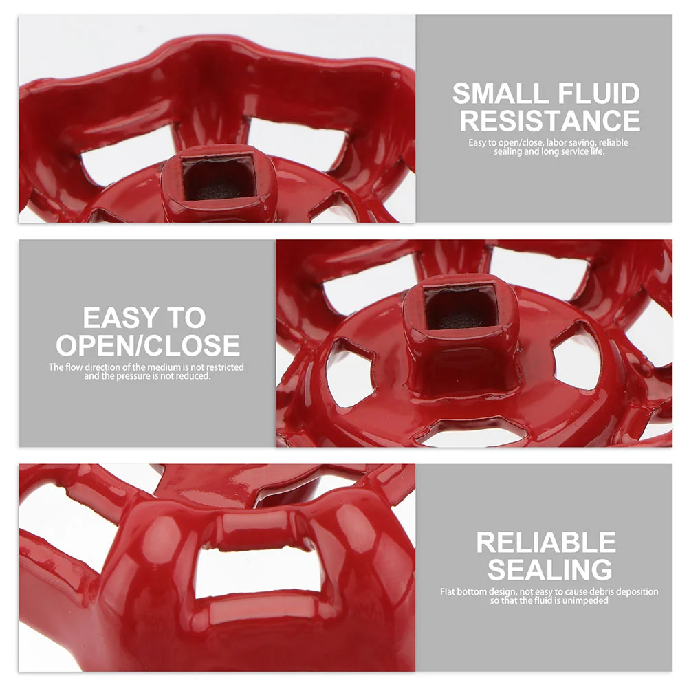 6-шт. часть ручки воротного клапана круглое колесо металлический чугунный