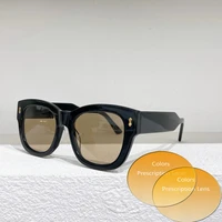 red black tortoiseshell square frame high quality womens myopia prescription sunglasses 1110s fashion mens glasses