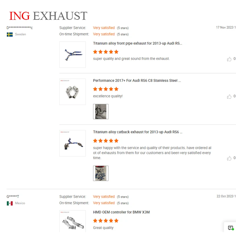 Глушитель ING Catback из нержавеющей стали для Porsche CAYMAN 981 л Up gt4 выбранный вакуумный