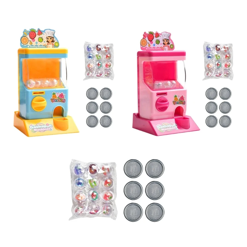

Mini Vending Machine For Kids Capsules Gashapon for Children and Parties