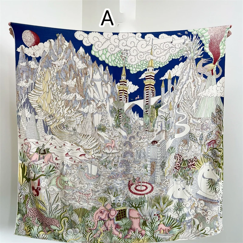 Шелк из шерсти Animapolis женский шарф пашмины скрученный вручную зимние аксессуары