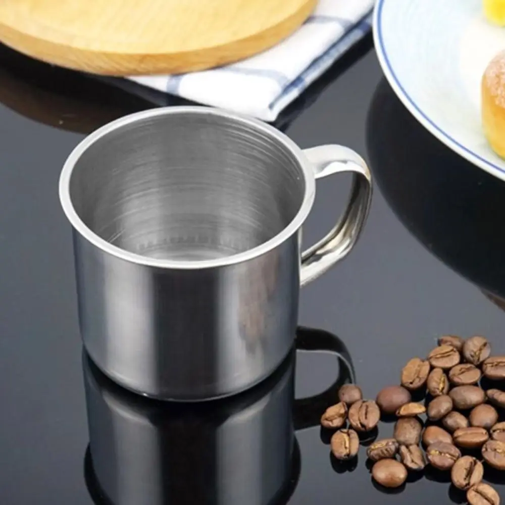 

200ml New Portable Outdoor Travel Stainless Steel Coffee Tea Mug Cup Camping